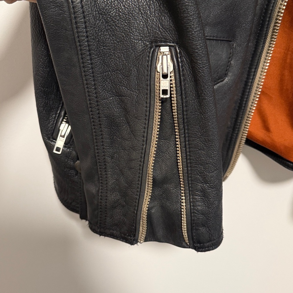 Brand New Free People Leather Jacket - Picture 5 of 5